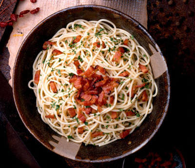 Spaghetti Alla Carbonara - La Moderna